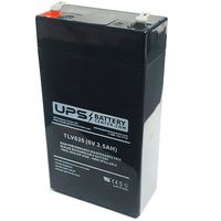 Panasonic LCR6V3.2P 6V 3.2Ah Replacement Battery by UPSBatteryCenter