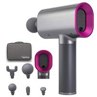 Yajuhoy Portable Massage Gun | 5 Speeds | Quiet,Percussion, Handheld Fascia Gun | Athlete Recovery, Muscle Soreness, Back, Body & Foot Stiffness, Deep Tissue Therapy Relaxation