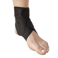 Ankle Support - Dual Magnetic & Tourmaline Technology - Self-Warming - Adjustable Fit