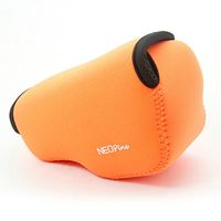 First2savvv QSL-A6000-07G10 orange Neoprene Camera Case Bag for SONY A6000 + SD CARD READER