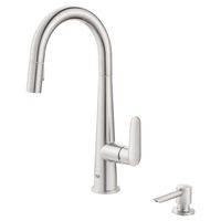 GROHE 30366DC0 Veletto Single-Handle Pull-Down Kitchen Faucet