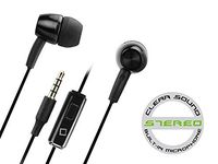 LG G Vista Black Hands Free Stereo Soft Earbuds