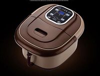 Foot Spa and Massager with Heater LED Pedicure Foot Bath with Infrared Heat and Magnetic Therapy for Foot Care Cozy (Color : B)