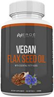 Premium Organic Vegan Omega 3-6-9 Supplement - Sustainable Flaxseed Oil - No Fish Burps! - Boost Immunity, Support Heart Health and Reduce Inflammation - 1000 mg per Serving, 60 softgels