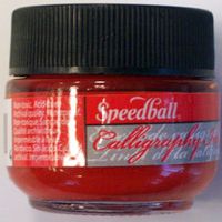 Speedball Pigmented Acrylic Ink- Red