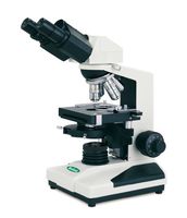 VanGuard 1223CM Brightfield, Phase Contrast Clinical Microscope with Binocular Head, Halogen Illumination, 10X, 20X, 40X, 100X Magnification, 360 Degree Viewing Angle, Plan Achromatic Phase Type