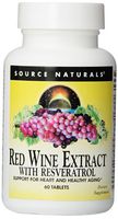 Source Naturals Red Wine Extract with Resveratrol, 60 Tablets
