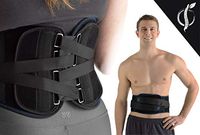 SOLIDBACK | Back Pain Relief | Compression Belt | Lower Back Brace | Chronic Lumbar Support | Sciatica | Herniated Disc | Spinal Stenosis | Scoliosis | Posture | Best Backbrace Gift for Men and Women