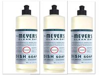 Mrs Meyer's (Snowdrop Scent) Dish Soap 3 Pack