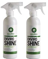 Ecoline - Enviro Shine High Performance Eco Friendly Stainless Steel Cleaner and Polish - Cleans, Shines and Protects - Resists Fingerprints and Smudges - Prevents Rusts and Water Spots (Pack of 2)
