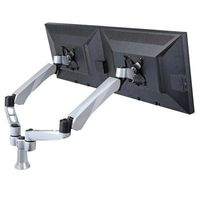 Cotytech Dual Desk Mount Spring Arm Quick Release with Grommet Base (DM-CDSA2-G)