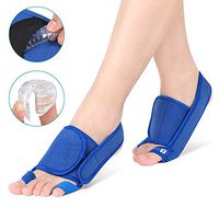 Bunion Corrector with Gel Arch Support, Three-Dimensional Pressure Orthopedic Bunion Splint Brace, Big Toe Straightener and Small Toe Correction Strap for Hallux Valgus and Flat Foot Pain Relief