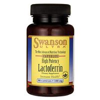 Swanson High Potency Lactoferrin 100 Milligrams 90 Capsules