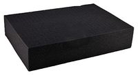 SRA Cases EN-AC-FG-A022-FOAM-CB Pre-Scored Foam Block Insert for EN-AC-FG-A022 Hard Case, 17.5" x 12.5" x 3.7", Grey