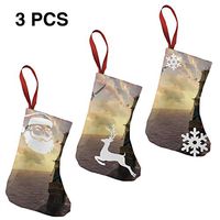 Christmas Stockings Decoration Ship Wallpaper Fashion for Funny Xmas Party