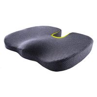 Lifting Cushions Seat Cushion Memory Cotton Comfortable Breathable Beautiful Hip Pad for Relieving Tailbone Sciatica Acne Tailbone Support Pad (Color : Gray)