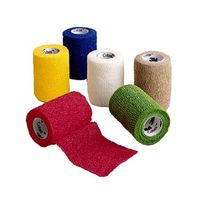 Coban Self-Adherent Wrap, 2 Each Of Red, B