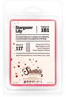 Shortie's Candle Company Stargazer Lily Wax Melts - Formula 117-1 Highly Scented 3 Oz. Bar - Made with Natural Oils - Flower & Floral Air Freshener Cubes Collection