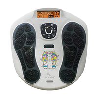 RUIXFFO Adjustable Electric Foot Massager Wireless Control Automatic Timing 15 Massage Experiences Roller Massage for Home Relax, White