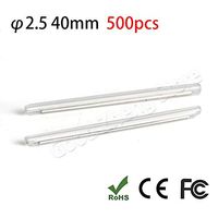 ShineBear 500pcs 40mm Fiber Optic Fusion Splice Protection Sleeve,Heat Shrink Sleeve - (Cable Length: 40mm)