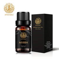 Aphrosmile Myrrh Essential Oil - 100% Pure Myrrh Oil, Organic Therapeutic-Grade Aromatherapy Essential Oil 10mL/0.33oz