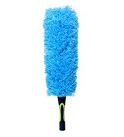 EVERSPROUT Flexible Microfiber Feather Duster | 17-inch Brush Head with Handle | Lightweight, Attracts Dust | Twists onto Standard Acme Threaded Pole | (Duster Attachment Only, No Pole)