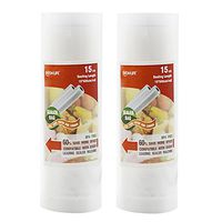 Creation Core Kitchen Commercial Grade Food Storage Saver Vacuum Sealer Bags Roll(2PCS 5.9"x197")