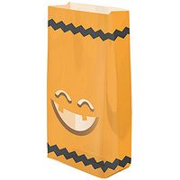 Jack-O-Lantern Cello Bags - 7.5 x 3.5 x 2in. (20)