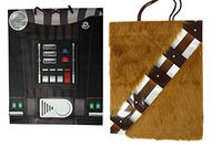 Star Wars Gift Bags Darth Vader and Chewbacca Set, 2 Pack