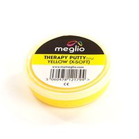 Meglio Therapy Hand Putty 2oz - for Hand Finger Resistance Exercises Targeting Hand Recovery Rehabilitation, grip, sensory and Stress Relief, Variable Resistive Strength Extra Light, Light, Medium & F