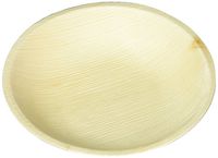 Leaftrend 7" …. Round Palm Leaf Bowl, Disposable Palm Leaf Plates, Wedding and Party Plates, 7" L Round Palm Leaf Bowl, Pack of 25