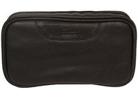 Columbus Two Pipe Travel Case Pipe Pouch - Black