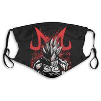 2pcs Ma-sk Anime Dragon Ball Majin Vegeta PM2.5 Non-Medical Dust with Replaceable Filter Elements