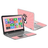 Mightyskins Skin Compatible with Hp Envy X360 15.6" - Hug A Panda | Protective, Durable, and Unique Vinyl Decal Wrap Cover | Easy to Apply, Remove, and Change Styles | Made in The USA
