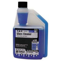 Franklin Cleaning Technology F378616 T.E.T. #1 Glass Cleaner, Clean Scent, Liquid, 16 oz. Bottle (Case of 2)