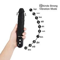 STZDQ The Most exciting Vibrator，Bring You Unlimited Pleasure，Unlimited Pleasure，USB Charging ，Personal Massager-AE (Color : Black)