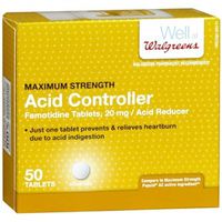 Walgreens Acid Controller Tablets, 50 ea