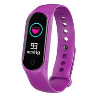 Amyove Smart Bracelet Color-Screen IP67 Fitness Tracker Blood Pressure Heart Rate Monitor Smart Band Smart Watch for Android iOS Phone