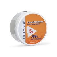 LiftMode Phenylethylamine HCL (Pea) Powder Supplement - Build Muscle, Curb Appetite, Increase Mood, Energy & Focus | Vegetarian, Vegan, Non-GMO, Gluten Free - 5 Grams (8 Servings)