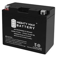 Mighty Max Battery YT12B-4 SLA 12V 10AH Battery for Yamaha 600CC FZ6, R 2005-2012 Brand Product