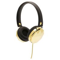 BaubleBar Gold Gem Make Noise Headphones