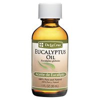 De La Cruz Pure Eucalyptus Essential Oil, Steam-Distilled, bottled in USA 2 FL OZ