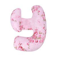 XMGJV U-Shaped Pillow-U-Shaped Pillow Lumbar Pillow Side Sleeping Pillow, Pregnant Women Lumbar Pillow Multi-Function Removable and Washable U-Shaped Pillow (Size 110 X 80cm) Sleep aid