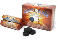 Charcoblaze Quick Lighting Coconut Charcoal Disks for Incense/Hookah, 10 Rolls (100 Pieces)