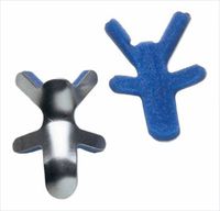 MCK83683000 - Djo Global Finger Splint PROCARE Frog Style Aluminum / Foam Left or Right Hand Silver / Blue Small