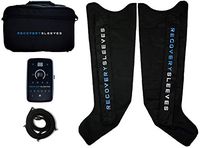 Recovery Sleeves | Standard Size | Compression Boots - Leg Circulation Muscle Massager with Handheld Pump and Case for Dynamic Sports Recovery, Portable, Rapid Recovery