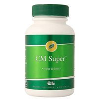 4life CM Super with Calcium and Magnesium for Bone Health 90 Capsules each (pack of 2)