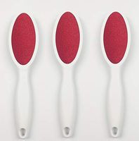 PairOn Sided Lint Brush, Travel Brush for Removing Lint Dust in Clothes and Furniture Remove Pet Hair, Fuzz, Dust, 3 Pack