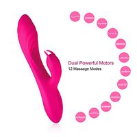 Portable Personal Wand Massager with 12 Víbràtíòn Modes, Waterproof-Wireless Massager for Relaxing Muscle Pain