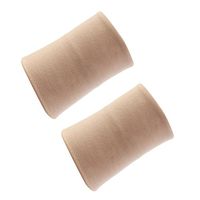 ROSENICE Wrist Support Brace 2Pcs Medical Sports Wrist Bands Breathable Injury Protector Wrist Guards Wrist Wrap Bracers(Beige) - Size L